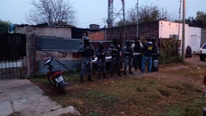 Los allanamientos fueron realizados por agentes de la AIC de Homicidios.&nbsp;