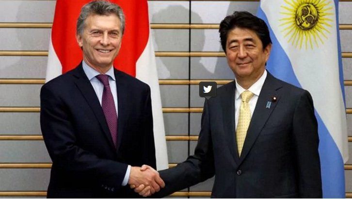 Mauricio Macri se reunió con el primer ministro japonés Shinzo Abe