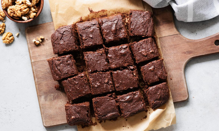 Brownies de cacao ricos y fáciles. Brownies de cacao ricos y fáciles.