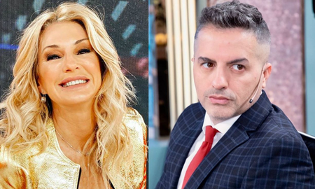 La panelista de LAM, Yanina Latorre, exhibió a Javier, el novio del conductor, en la cena que organizó en su casa. &nbsp;