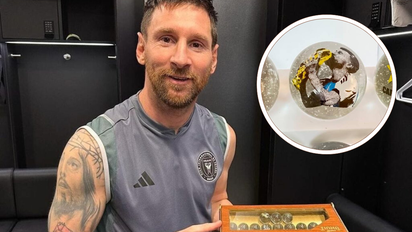 La fábrica santafesina de bolitas de los Campeones del Mundo cumplió su sueño y llegó a Lionel Messi