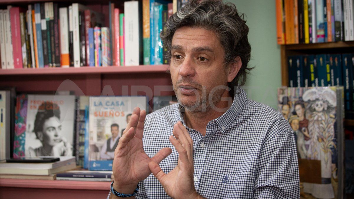 Gustavo Borsato aclaró que su libro no es solo para los que amantes del fútbol: