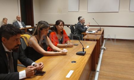 La sentencia fue leída en la sala 1 del subsuelo de tribunales. La sentencia fue leída en la sala 1 del subsuelo de tribunales.