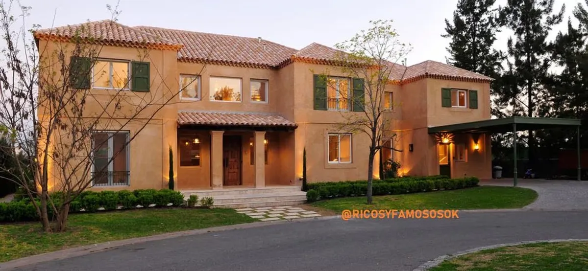 Así es la lujosa casa de Maru Botana.