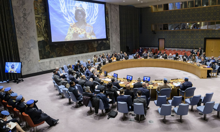 Rusia desistió a medias de una iniciativa en el Consejo de Seguridad de la ONU y pidió otra reunión. Rusia desistió a medias de una iniciativa en el Consejo de Seguridad de la ONU y pidió otra reunión.