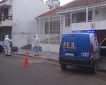 La casa donde fue asesinada la mujer de 54 años La casa donde fue asesinada la mujer de 54 años