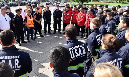 Brigadistas santafesinos colaborarán en la búsqueda y rescate de víctimas en el derrumbe del Hotel Dubrovnik Brigadistas santafesinos colaborarán en la búsqueda y rescate de víctimas en el derrumbe del Hotel Dubrovnik