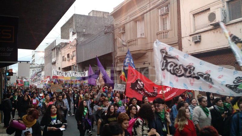 Se realizó la Marcha del Orgullo, con fuertes reivindicaciones