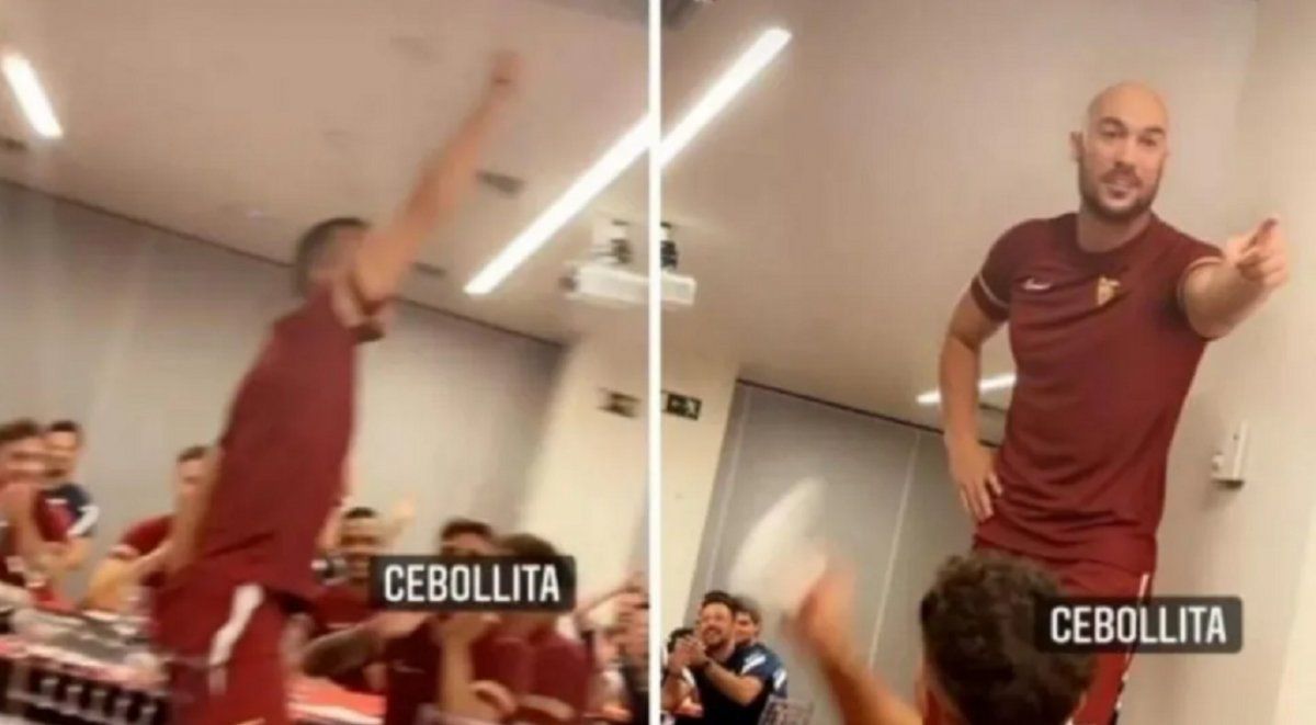 Un serbio cantó La mano de Dios para homenajear a Maradona y su video se volvió viral.&nbsp; &nbsp;