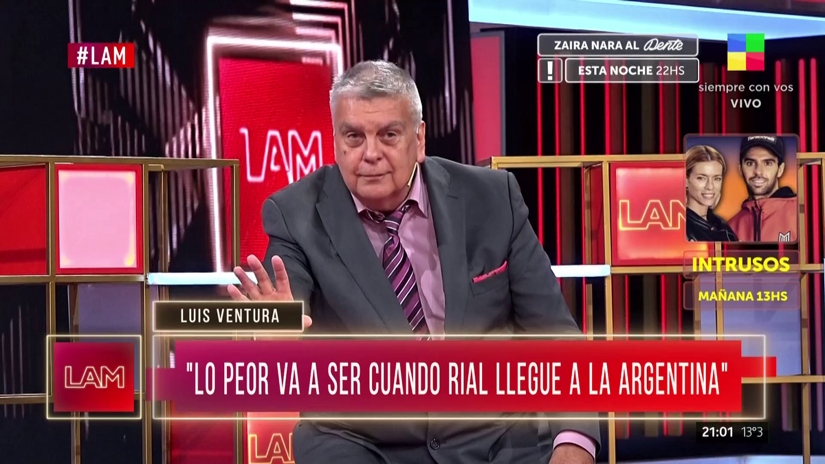 Luis Ventura y la comparación con Maradona