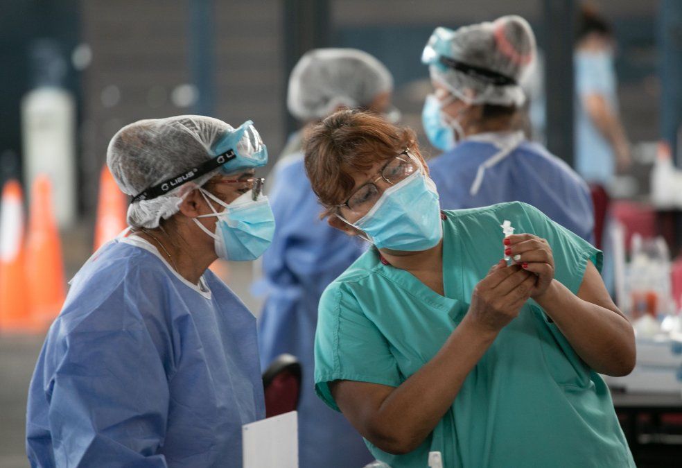 Centro de testeos Covid 19 en la Costa Atlántica