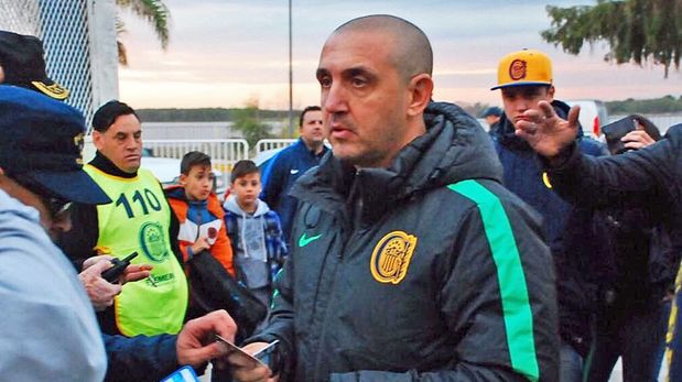 &nbsp;Andrés PillínBracamonte, jefe de la barra brava de Rosario Central.