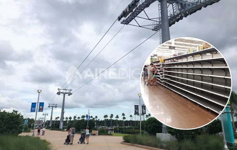 En Orlando no bajan la guardia ante la amenaza de Dorian