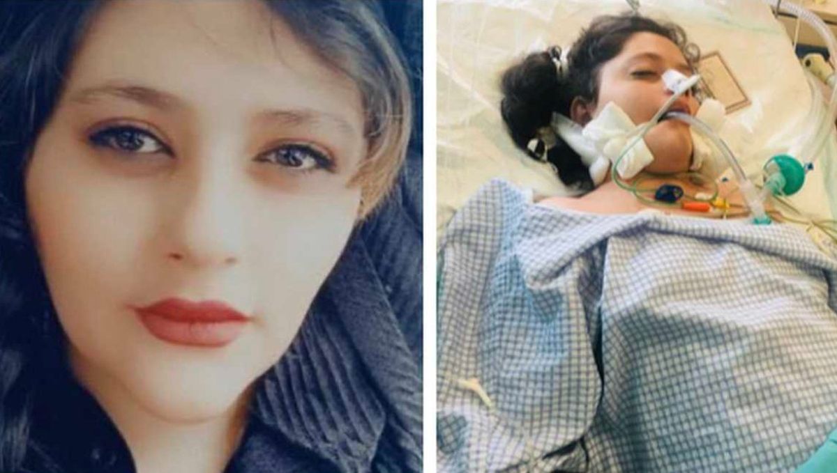 Mahsa Amini murió en un hospital al que llegó en coma.
