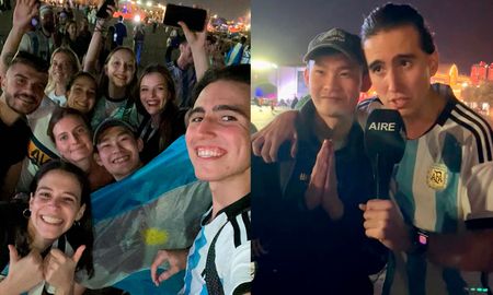 Santiago Dato y Ayelen Davadié están en Doha desde mayo, palpitando el inicio del Mundial. Santiago Dato y Ayelen Davadié están en Doha desde mayo, palpitando el inicio del Mundial.