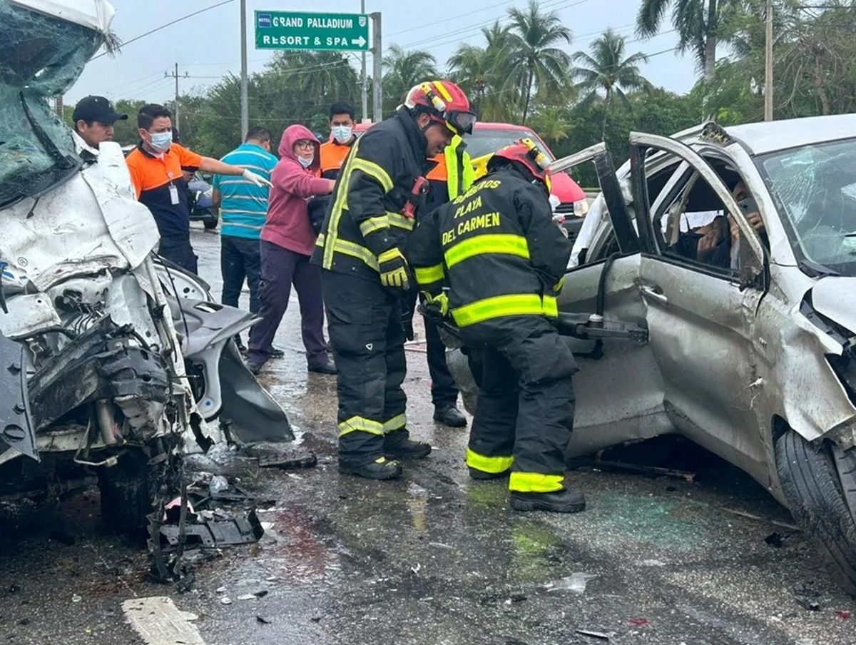 El mensaje de una de las víctimas antes del fatal accidente en Playa del Carmen.