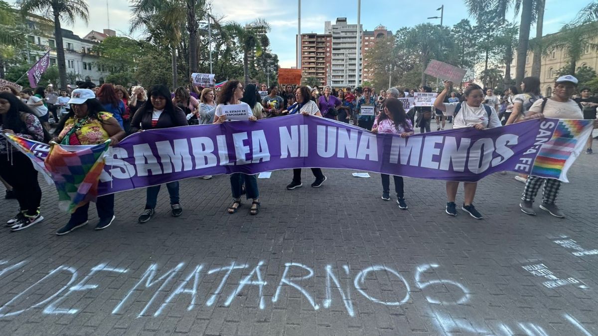 Tras los últimos hechos de violencia de género en Santa Fe, que incluyeron un femicidio y una brutal golpiza, las mujeres volvieron a marchar en reclamo de justicia y seguridad.