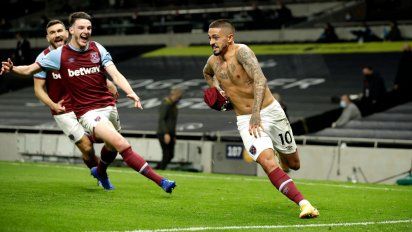 Premier League: Manuel Lanzini anotó un gol asombroso y Mac Allister evitó la derrota del Brighton