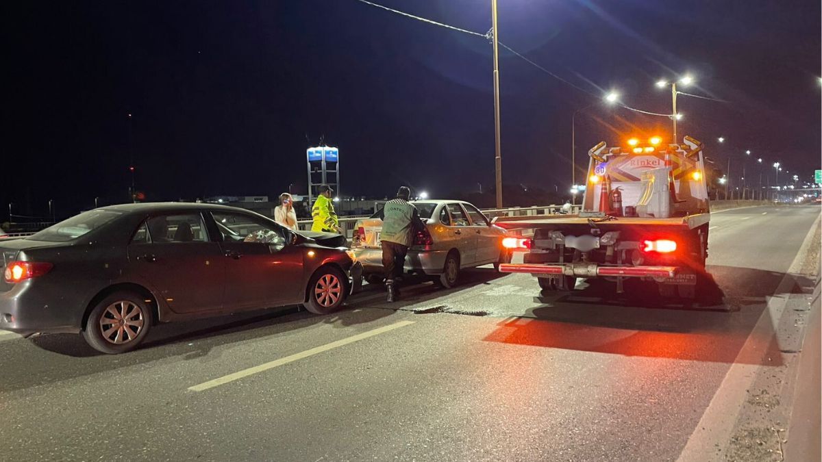 No se reportaron heridos por el accidente de tránsito en la Ruta Nacional 168.