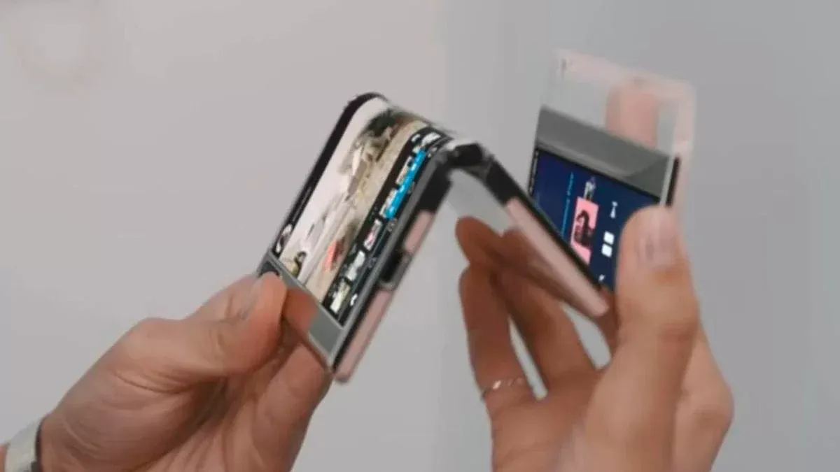 La firma coreana planea incrementar la producción de pantallas plegables.&nbsp;