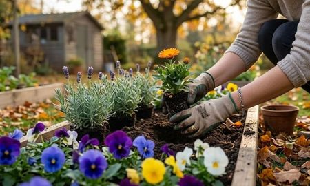 Un jardín elegante se logra con pocas plantas bien elegidas y organizadas.
