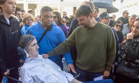 El ex senador nacional tuvo el apoyo de uno de los referentes del kirchnerismo como Juan Grabois. El ex senador nacional tuvo el apoyo de uno de los referentes del kirchnerismo como Juan Grabois.