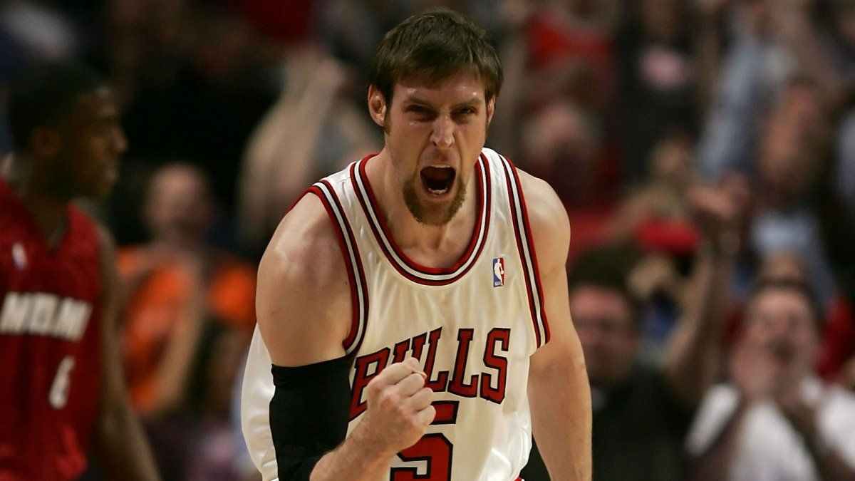 Andrés Chapu Nocioni hizo su presentación en la NBA con los Chicago Bulls.