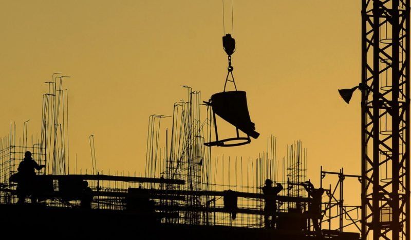 La construcción acumuló 11 meses consecutivos de bajas