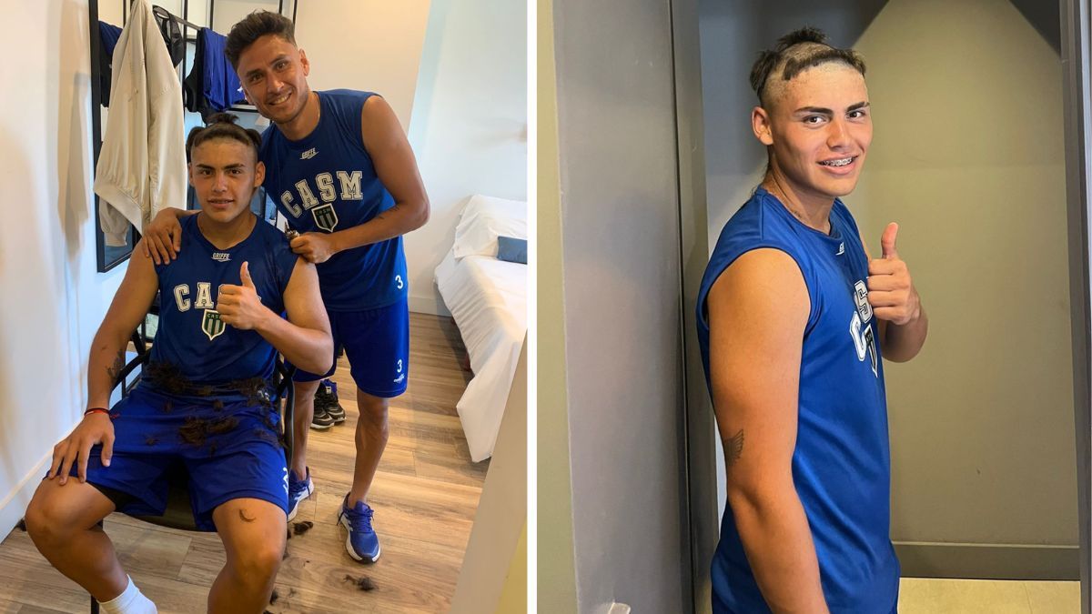 El "bautismo" de San Miguel a Leandro Ortíz por su primera pretemporada: "Fachero, ¿No? Facherito El "bautismo" de San Miguel a Leandro Ortíz por su primera pretemporada: "Fachero, ¿No? Facherito