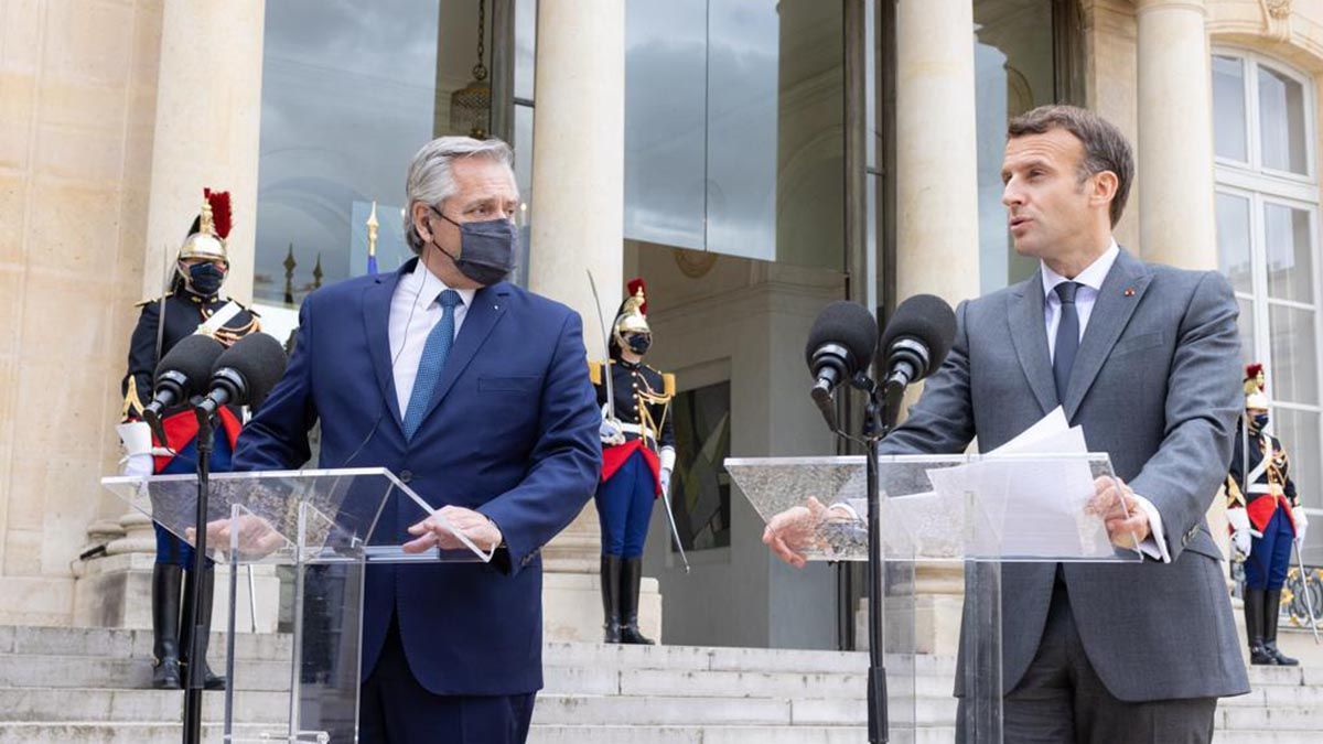 Alberto Fernández buscó apoyo en Europa para negociar los próximos vencimientos de la deuda con el FMI.