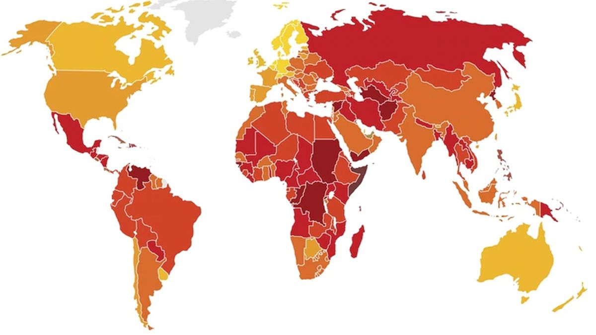 En 2019 Argentina mejoró en materia de corrupción y subió 19 puntos en un ranking mundial