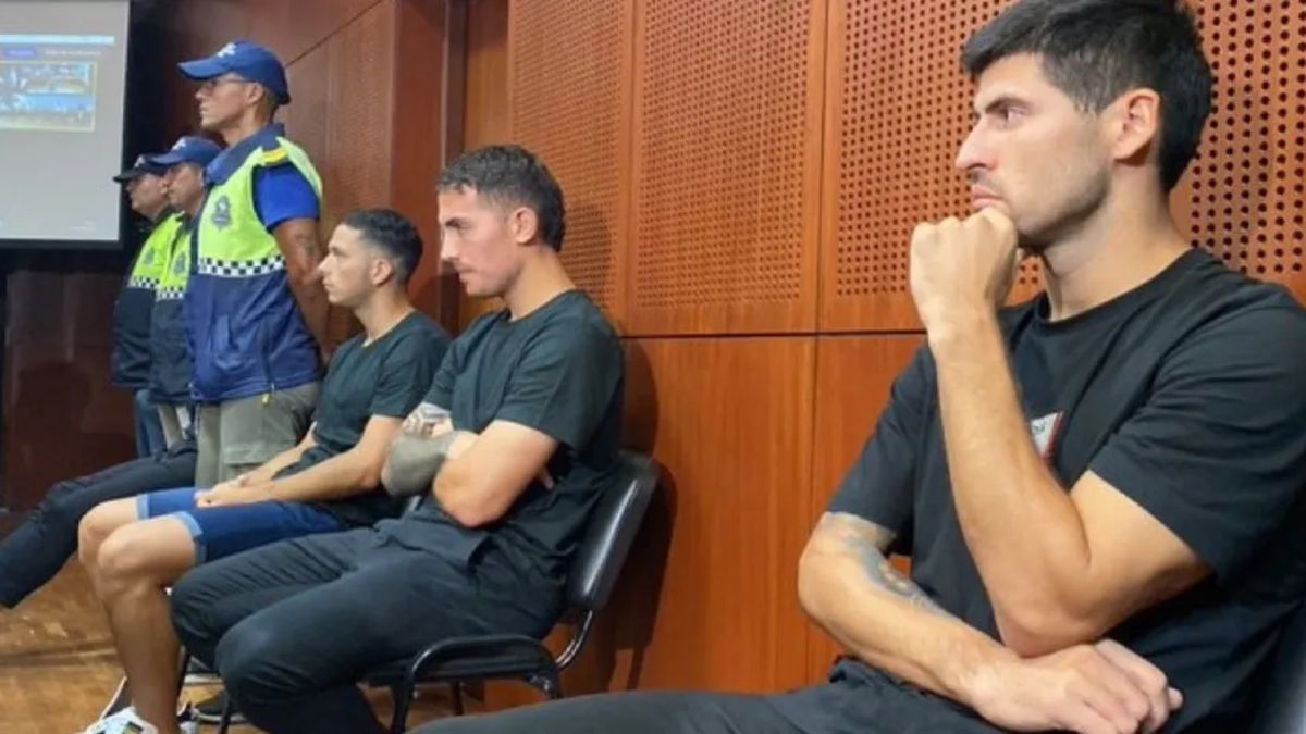 Braian Cufré, Abiel Osorio y José Ignacio Florentín continuarán detenidos. Braian Cufré, Abiel Osorio y José Ignacio Florentín continuarán detenidos.