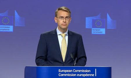 Peter Stano, portavoz de Exteriores de la Unión Europea. Peter Stano, portavoz de Exteriores de la Unión Europea.