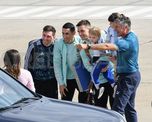 Junto a Messi llegaron Di María y Lo Celso. Junto a Messi llegaron Di María y Lo Celso.