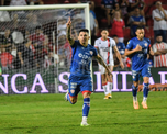 Mateo Del Blanco marcó el descuento de Unión ante Newells (1-3). Mateo Del Blanco marcó el descuento de Unión ante Newells (1-3).