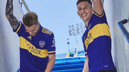 Oficial Boca presento su nueva indumentaria