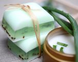 Jabón de aloe vera para impurezas