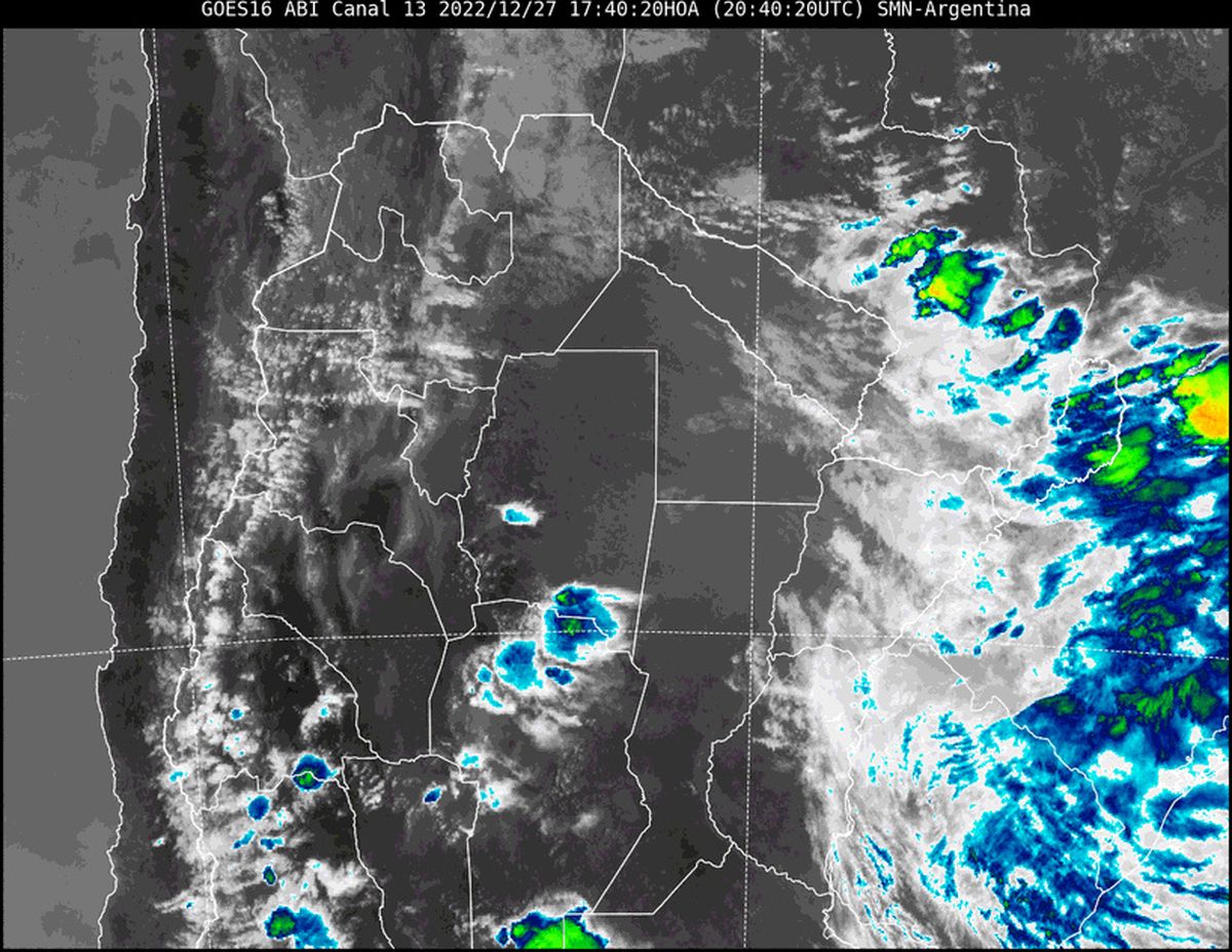 Imagen satelital.-