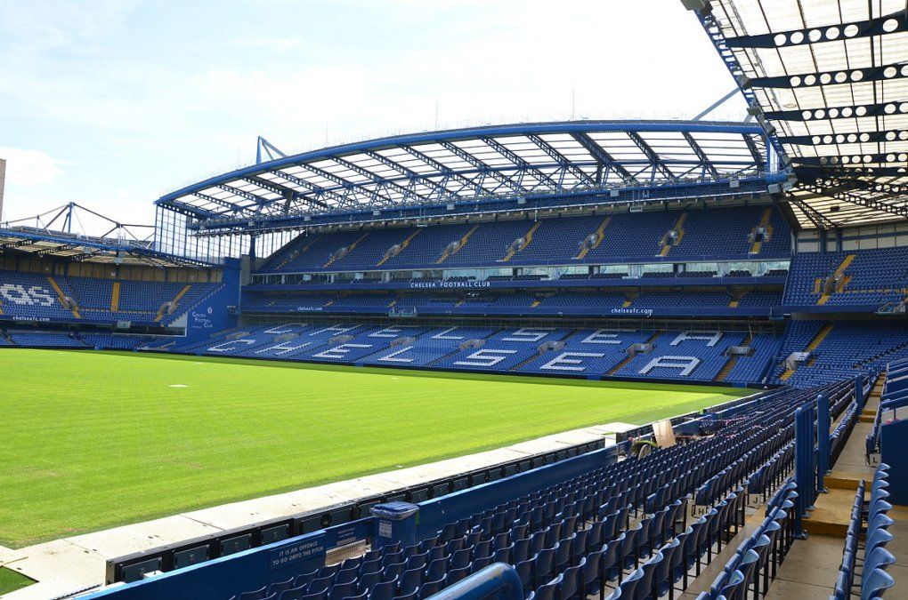 Stamford Bridge, estadio del Chelsea inglés.
