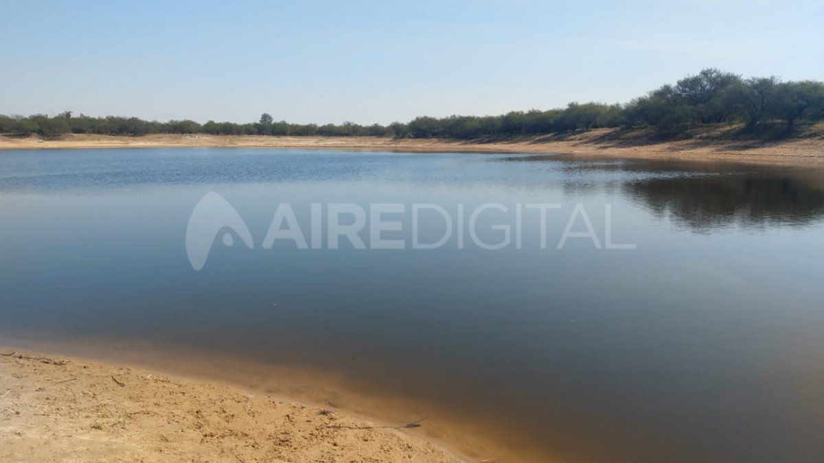 Bajaron la barrera de la laguna La Ollita y le colocaron un candado.&nbsp;