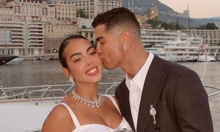 Cristiano Ronaldo y Georgina Rodríguez se casaron tras 9 años juntos y 5 hijos.