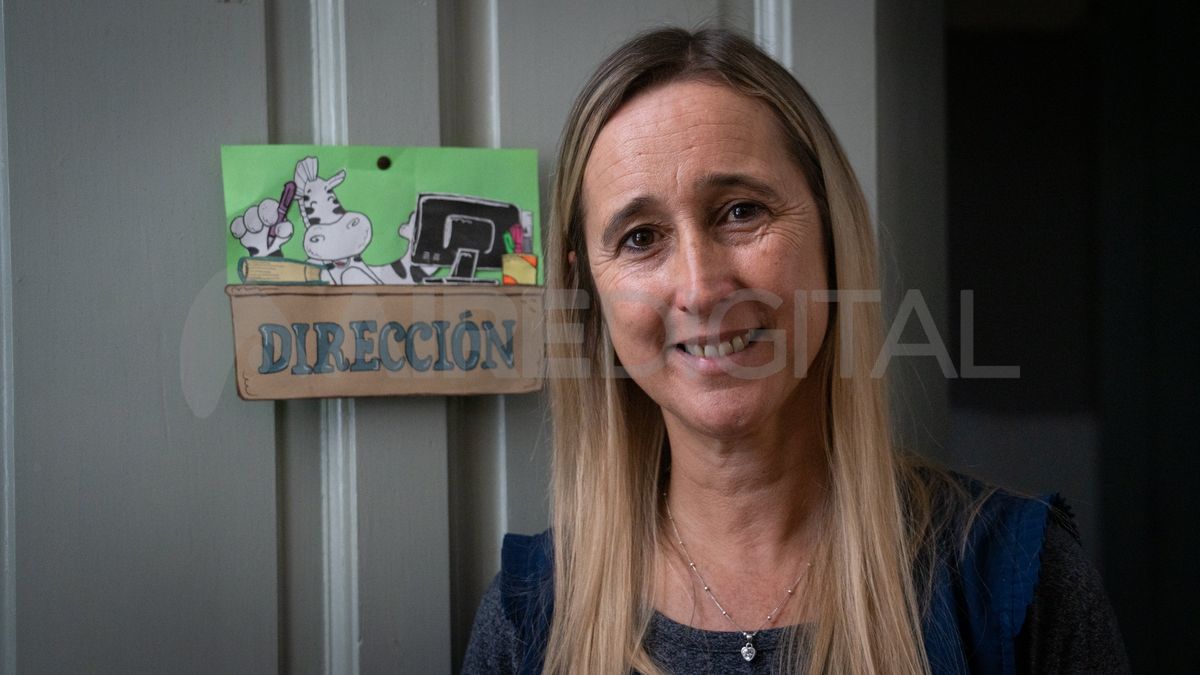 Carla Zimmermann, directora de la escuela primaria N.º 13