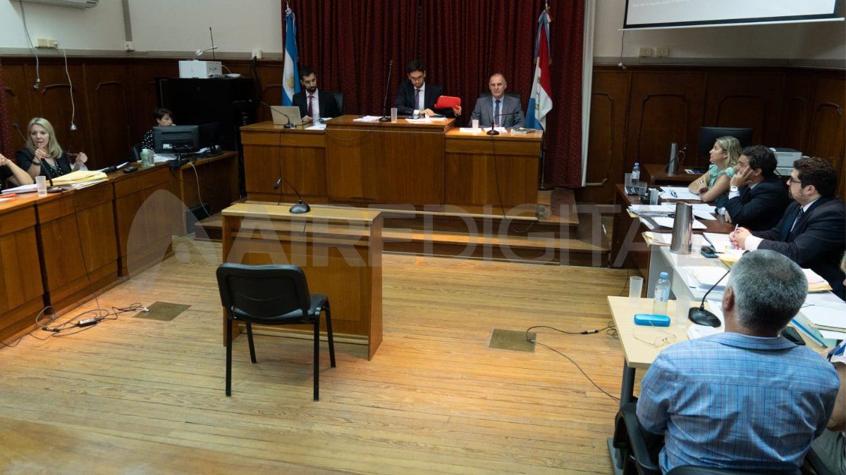 El juicio se desarrolla en la sala 6 de los tribunales santafesinos