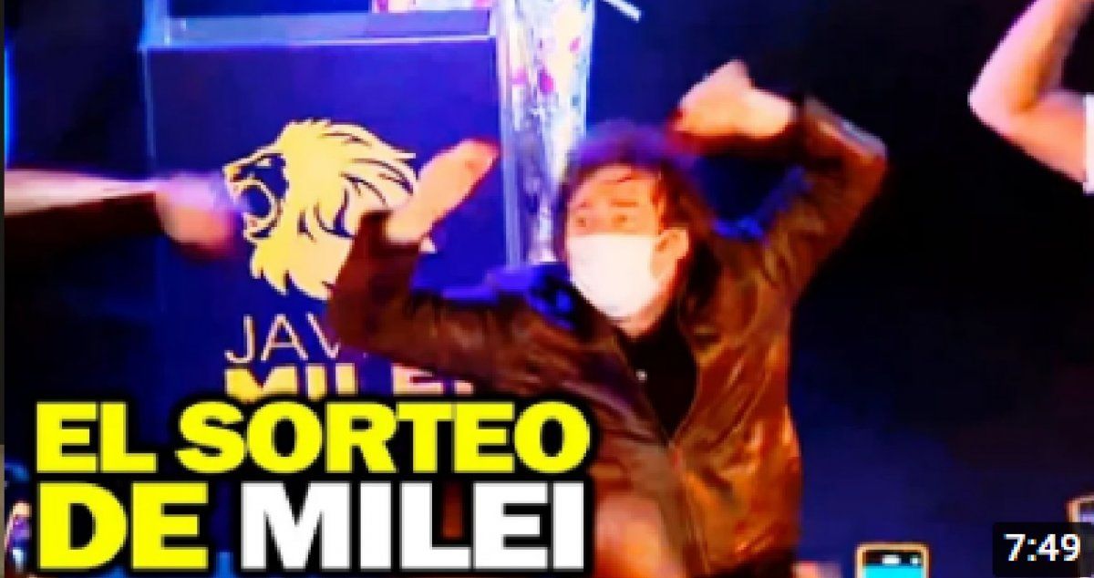 Javier Milei vuelve a sortear su sueldo: cómo participar y cuál es el monto