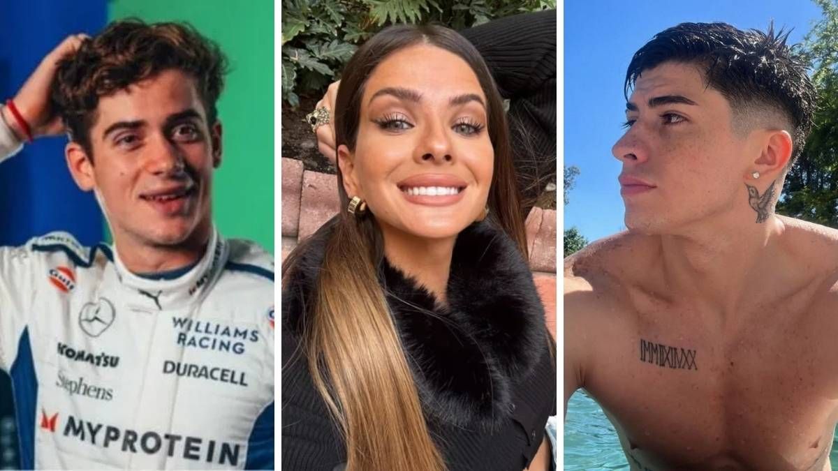 La China Suárez en el medio de dos amores.