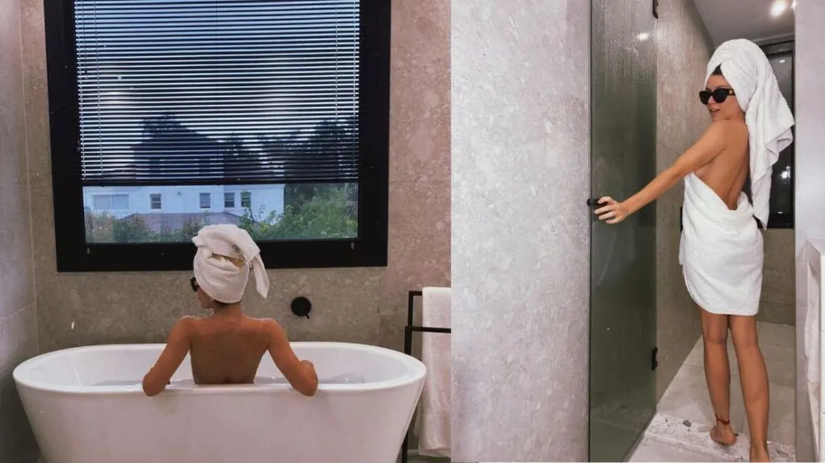 Laurita Fernández mostró todos los detalles de su flamante mansión en Instagram.