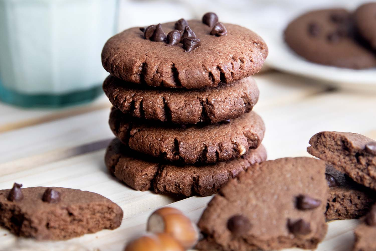 Las galletas de chocolate sin gluten son perfectas para personas intolerantes o celíacas. Las galletas de chocolate sin gluten son perfectas para personas intolerantes o celíacas. 