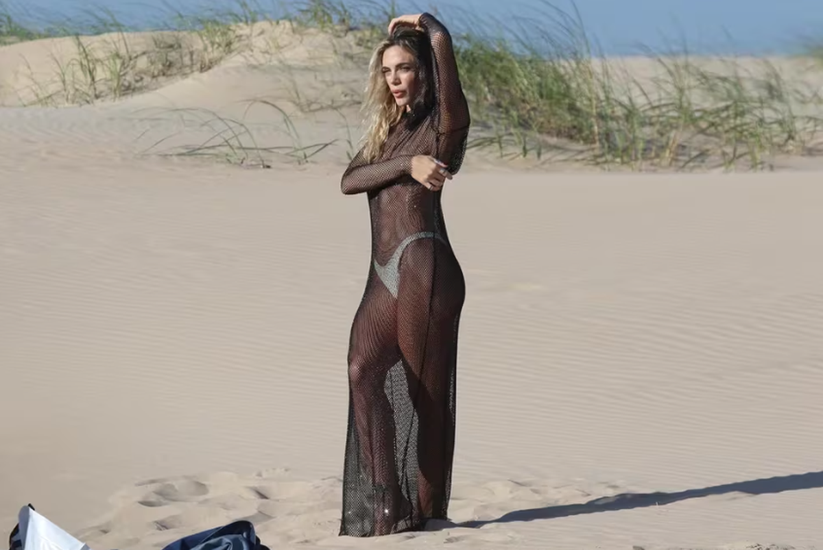 Emilia Attias fue capturada por la cámara de Teleshow. Emilia Attias fue capturada por la cámara de Teleshow.