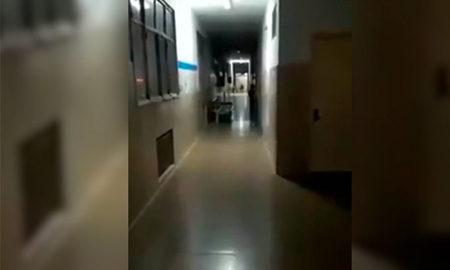El sereno de una clínica de Chaco fotografió a un supuesto fantasma: No queda absolutamente nadie en el sector El sereno de una clínica de Chaco fotografió a un supuesto fantasma: No queda absolutamente nadie en el sector