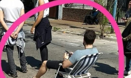 La particular imagen no para de sumar likes en Twitter y se volvió súper viral. La particular imagen no para de sumar likes en Twitter y se volvió súper viral.